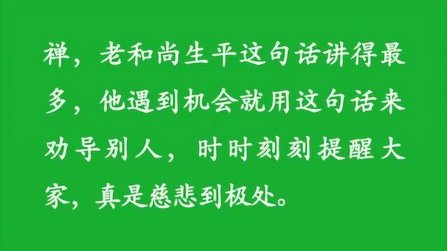 海贤和尚有声书 33：好好念佛