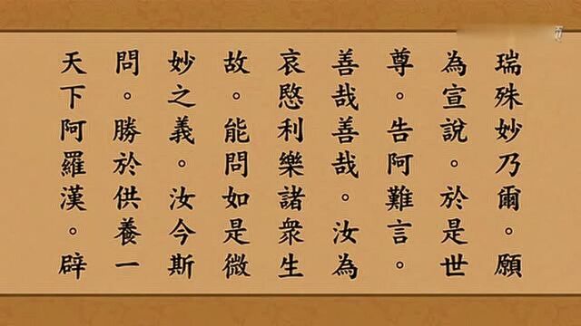 《佛说大乘无量寿庄严清净平等觉经》（字幕木鱼读诵版）