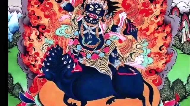 希阿荣博堪布念诵《金刚铠甲心咒》