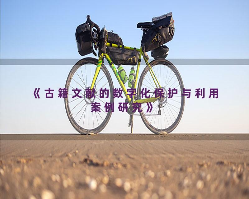 《古籍文献的数字化保护与利用案例研究》