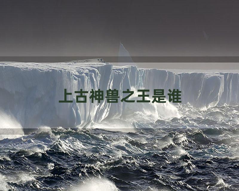 上古神兽之王是谁