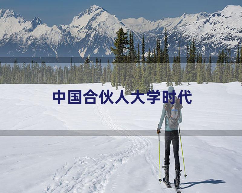 中国合伙人大学时代