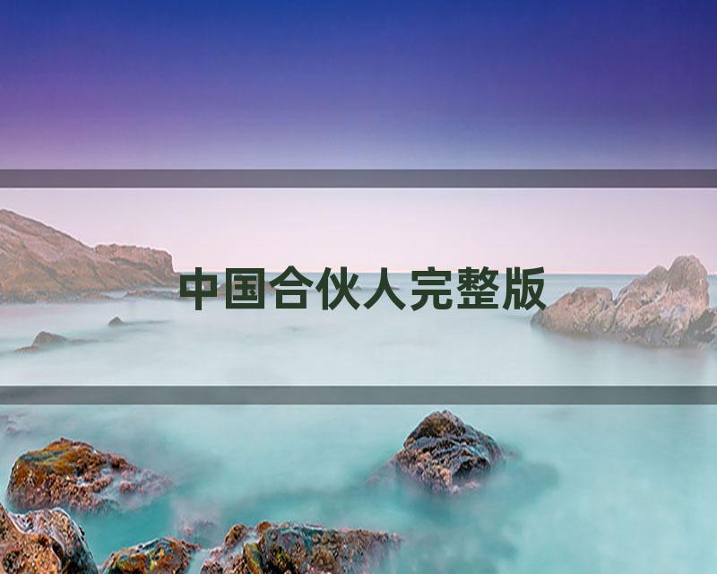 中国合伙人完整版
