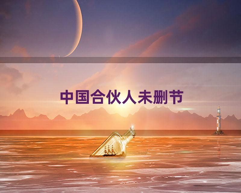 中国合伙人未删节