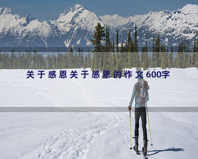 关于感恩关于感恩的作文600字