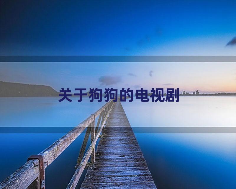 关于狗狗的电视剧