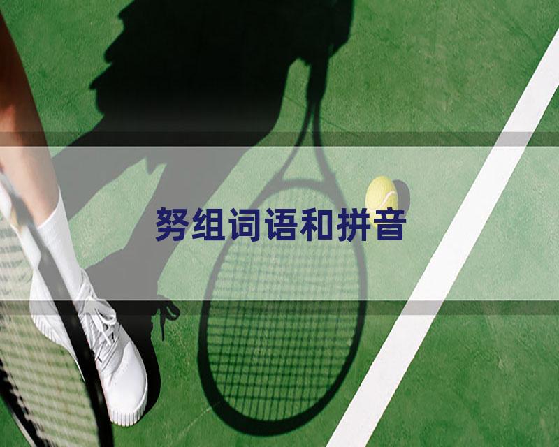 努组词语和拼音