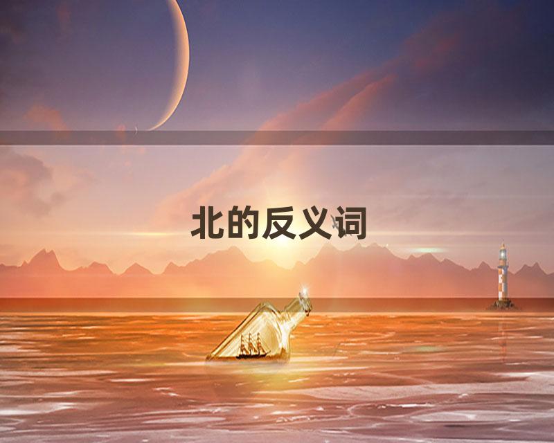 北的反义词