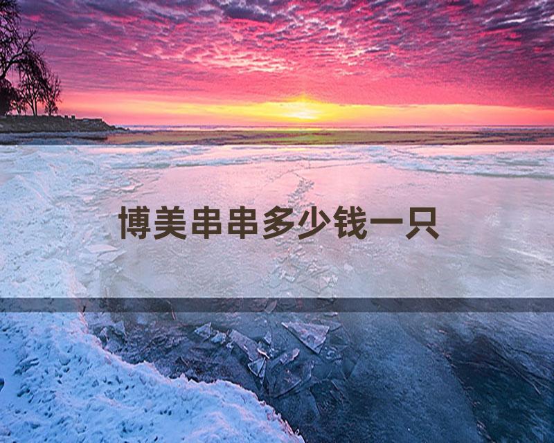 博美串串多少钱一只