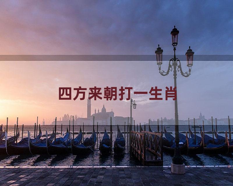 四方来朝打一生肖