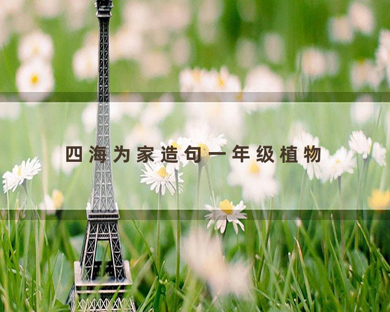 四海为家造句一年级植物