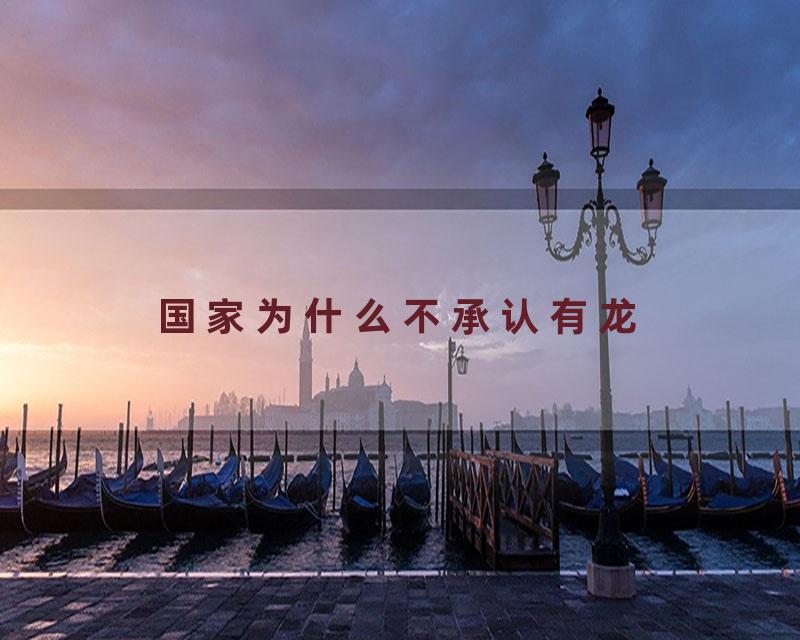 国家为什么不承认有龙