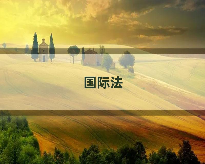 国际法