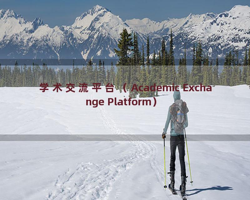 学术交流平台（Academic Exchange Platform）