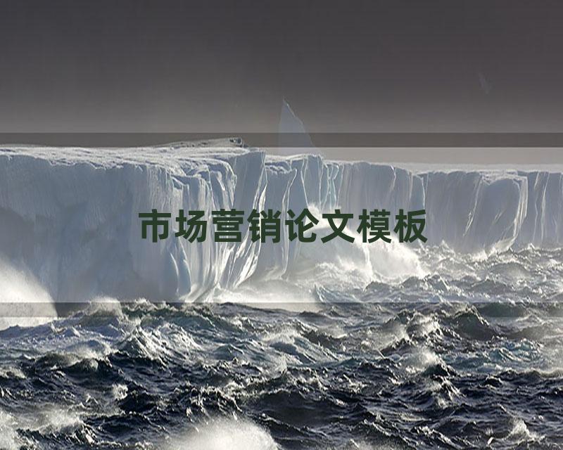 市场营销论文模板