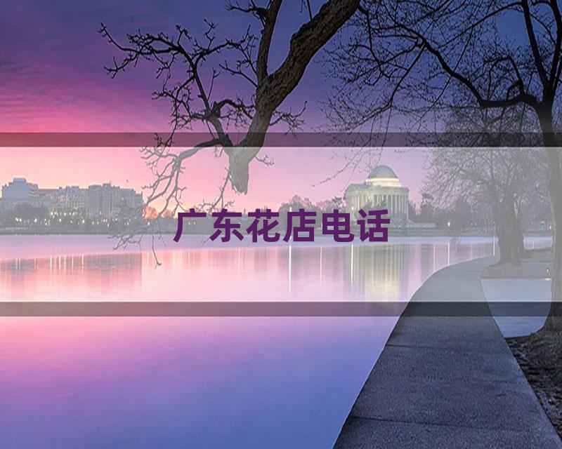 广东花店电话
