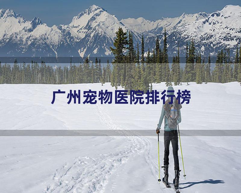 广州宠物医院排行榜