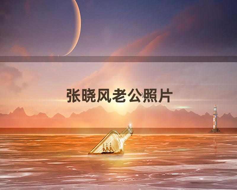 张晓风老公照片