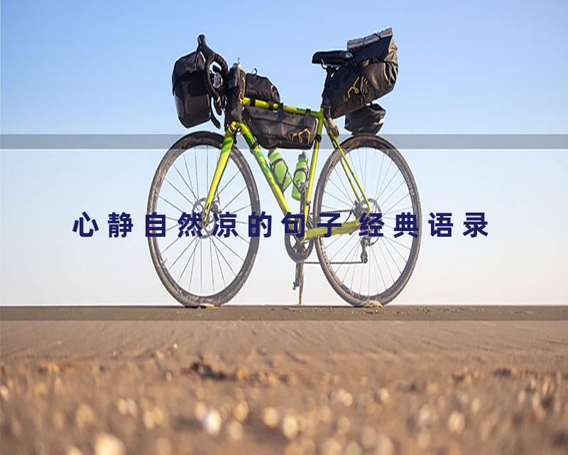 心静自然凉的句子 经典语录