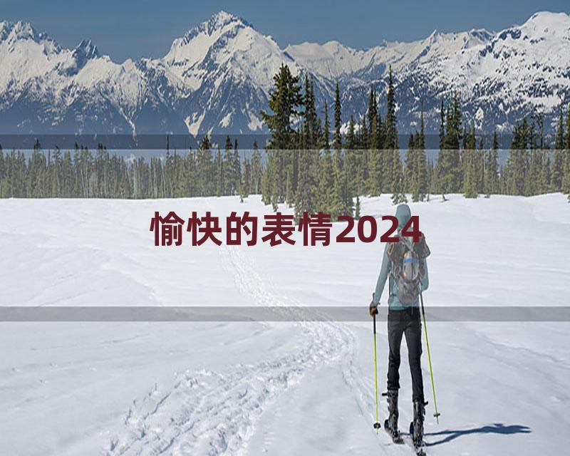 愉快的表情2024