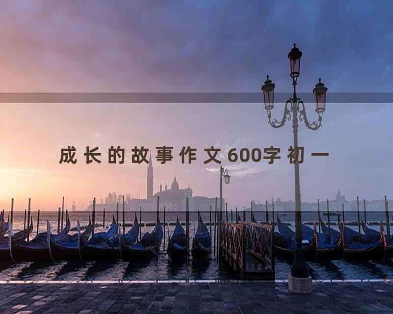 成长的故事作文600字初一