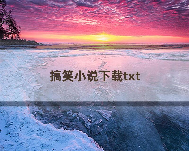搞笑小说下载txt