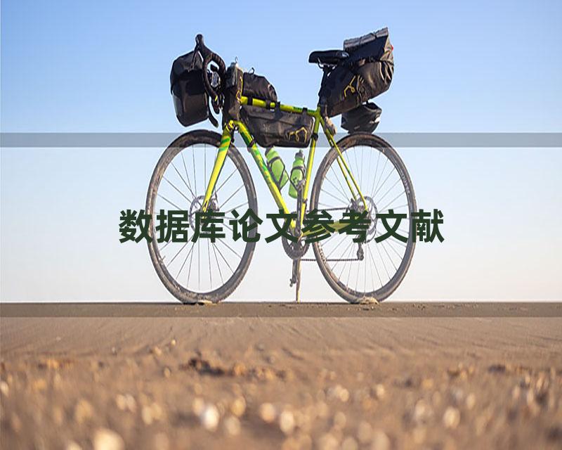 数据库论文参考文献