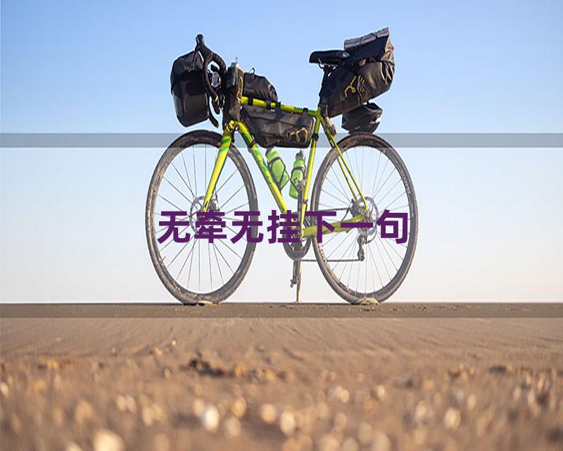 无牵无挂下一句