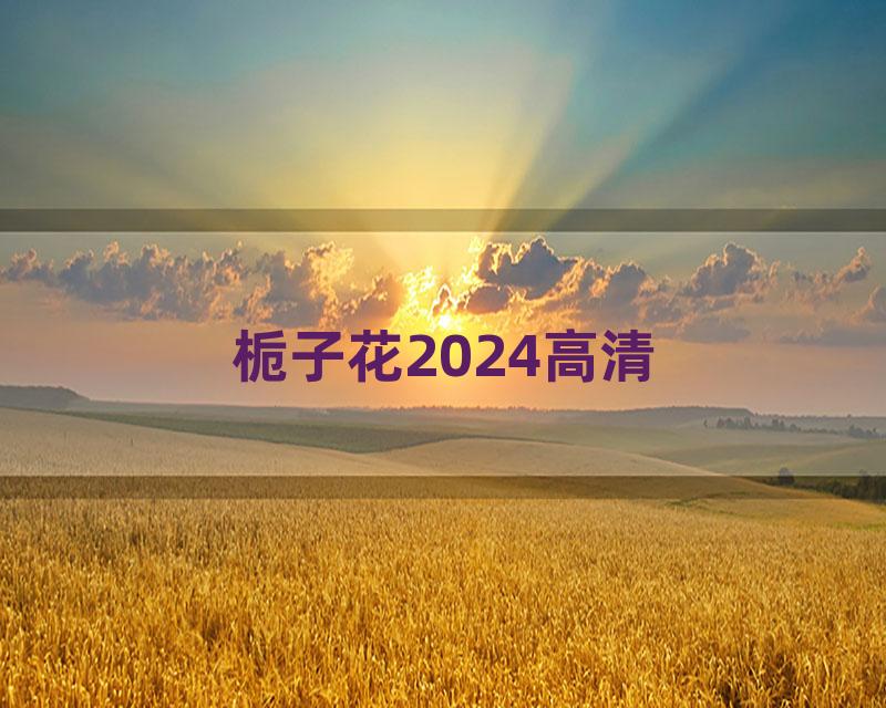 栀子花2024高清