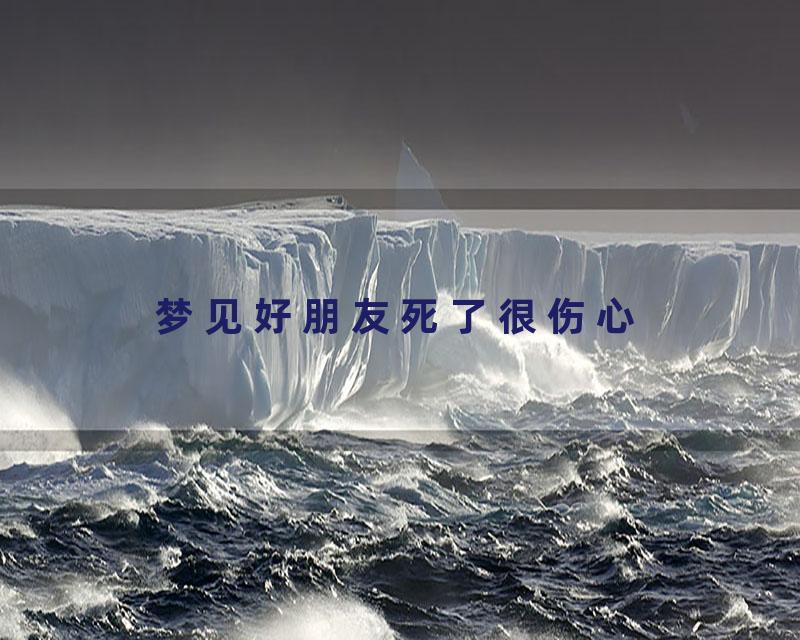 梦见好朋友死了很伤心