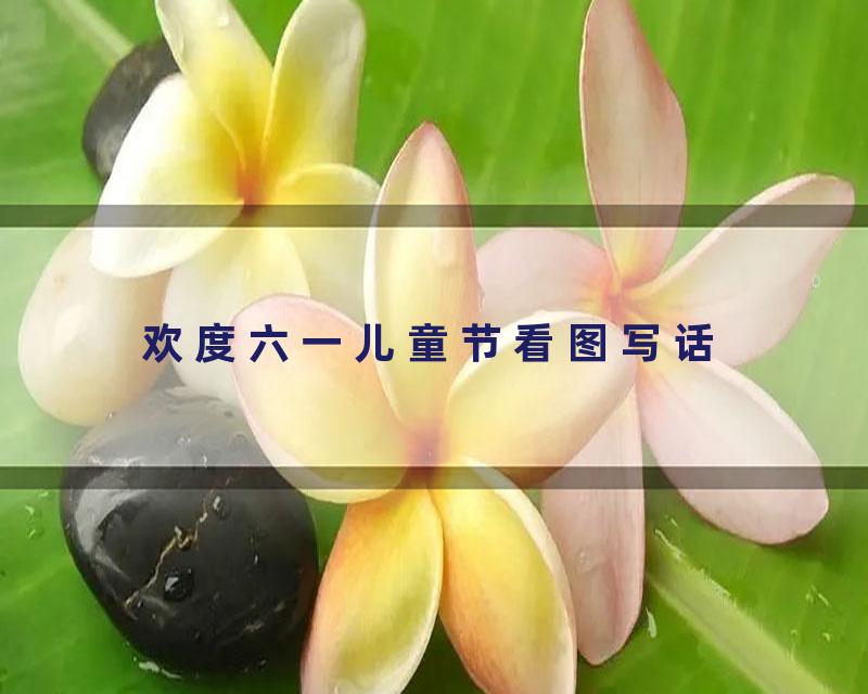 欢度六一儿童节看图写话