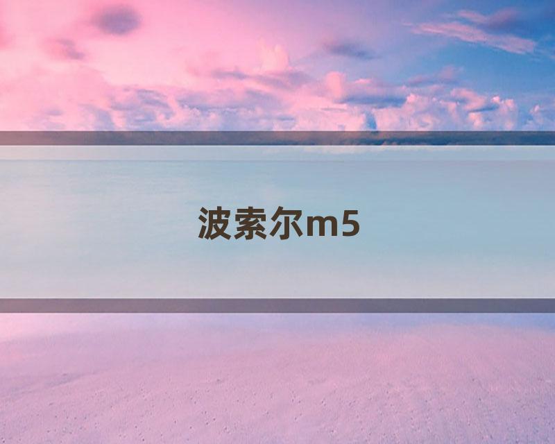 波索尔m5