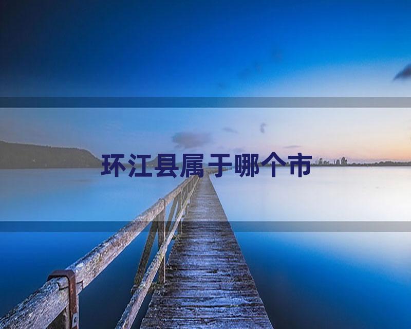 环江县属于哪个市