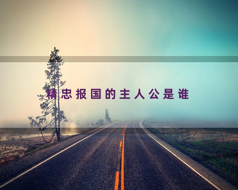 精忠报国的主人公是谁