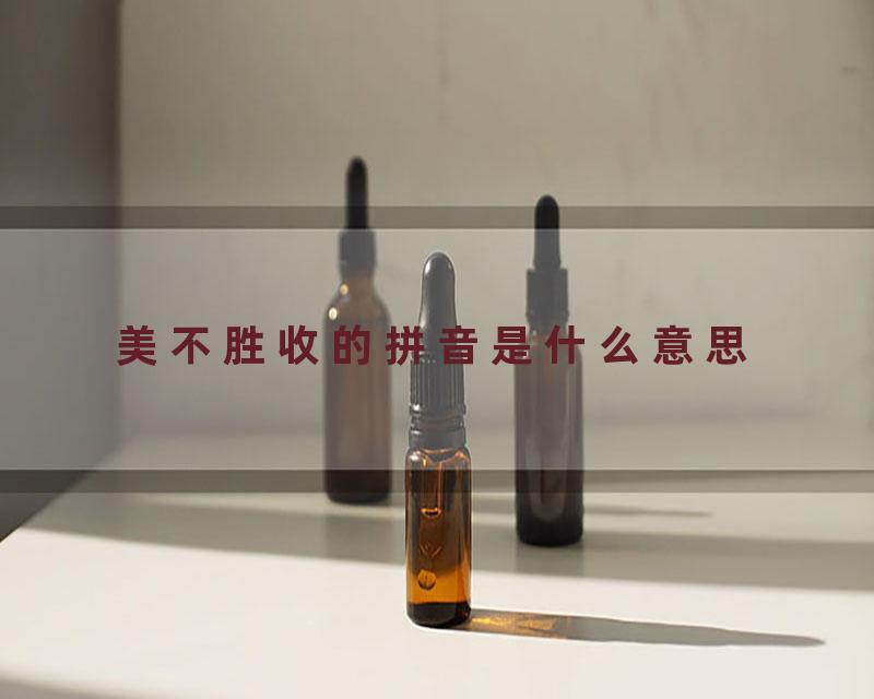 美不胜收的拼音是什么意思
