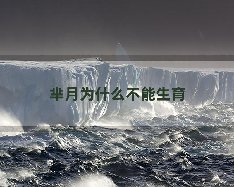 芈月为什么不能生育