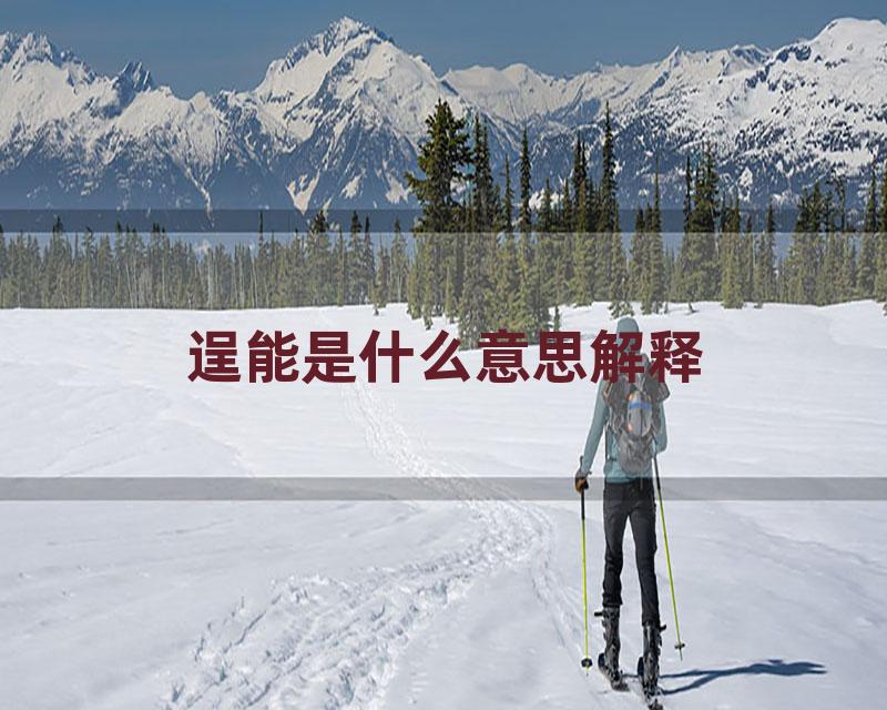 逞能是什么意思解释