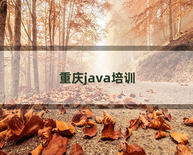 重庆java培训