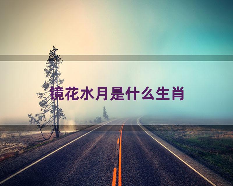 镜花水月是什么生肖