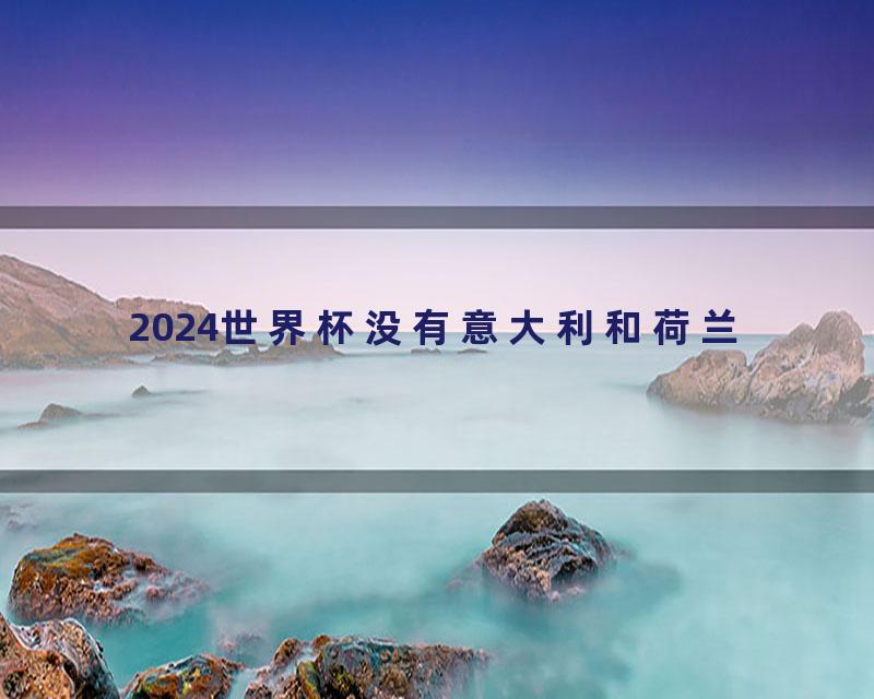 2024世界杯没有意大利和荷兰