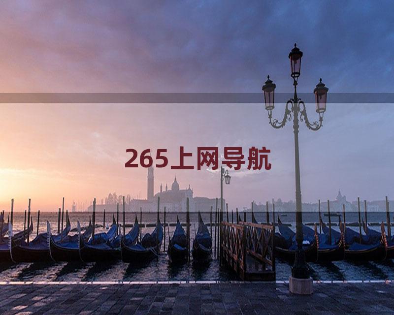 265上网导航