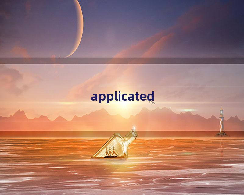 applicated