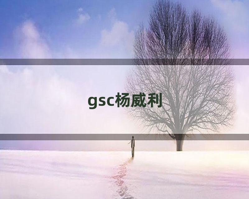 gsc杨威利